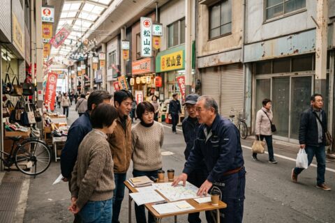 松山市で商店街活性化は可能？人が集まる街に必要な再生戦略とは