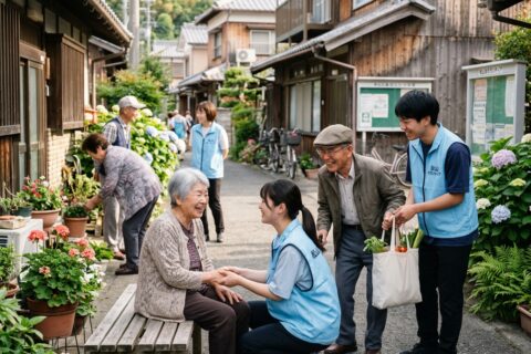 松山市で地域コミュニティは維持できる？高齢化社会の課題とは