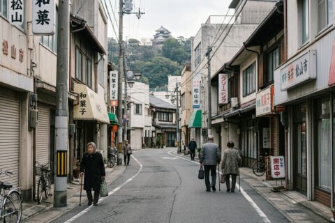 松山市の人口減少はどこまで進む？今後の都市縮小リスクを分析