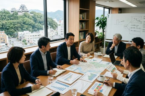 松山市の地域経済は縮小する？持続可能な成長戦略を考える