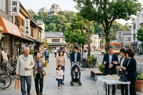 松山市は今後も住みやすい街なのか？人口減少時代の課題を整理