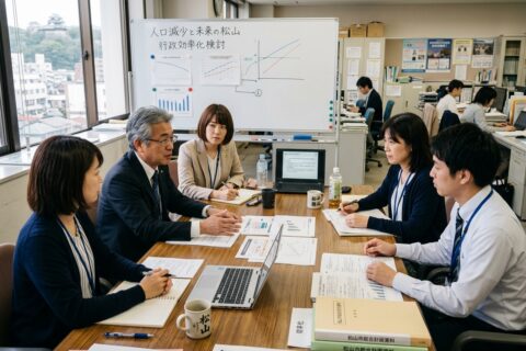 松山市で公共サービス縮小は起こる？人口減少時代の行政運営を考える