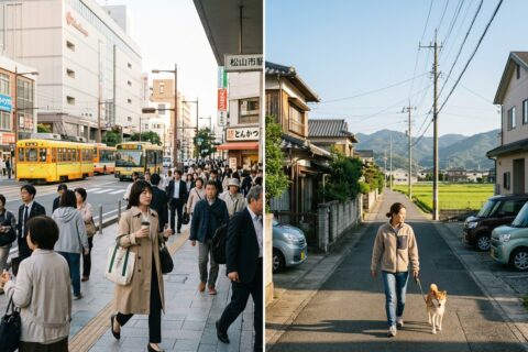 松山でどのエリアも住みやすく｜中心部と郊外、それぞれの強みの活かし方