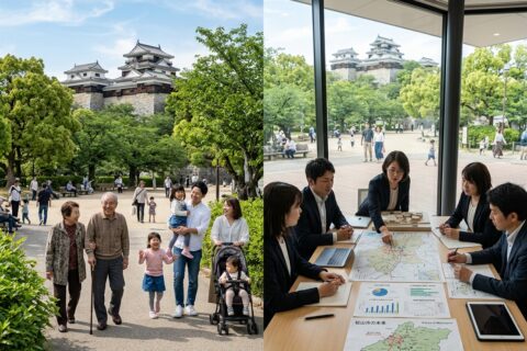 松山の底力を活かす！人口減少時代も選ばれ続けるまちづくりのビジョン